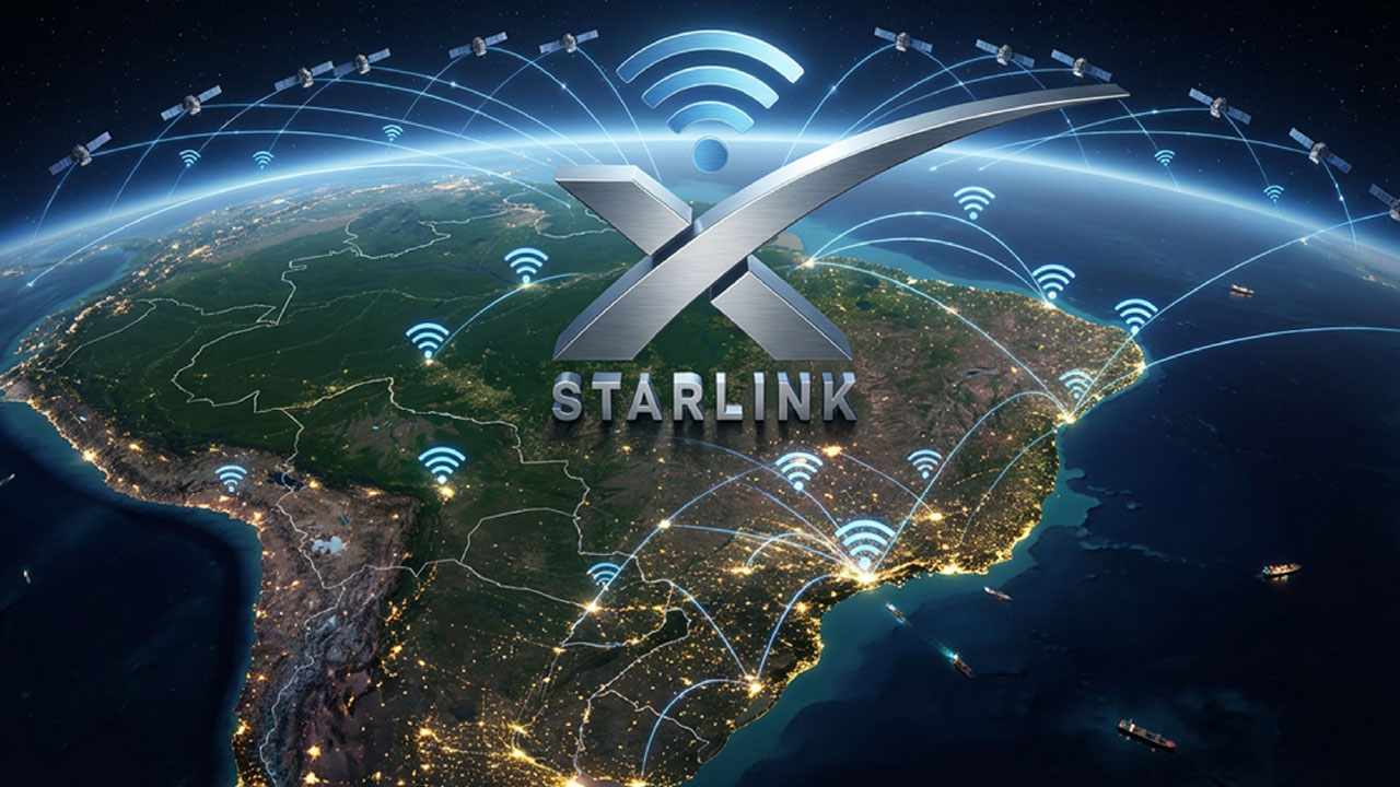 Starlink amplia presença no Brasil com nova parceria para internet de alta velocidade