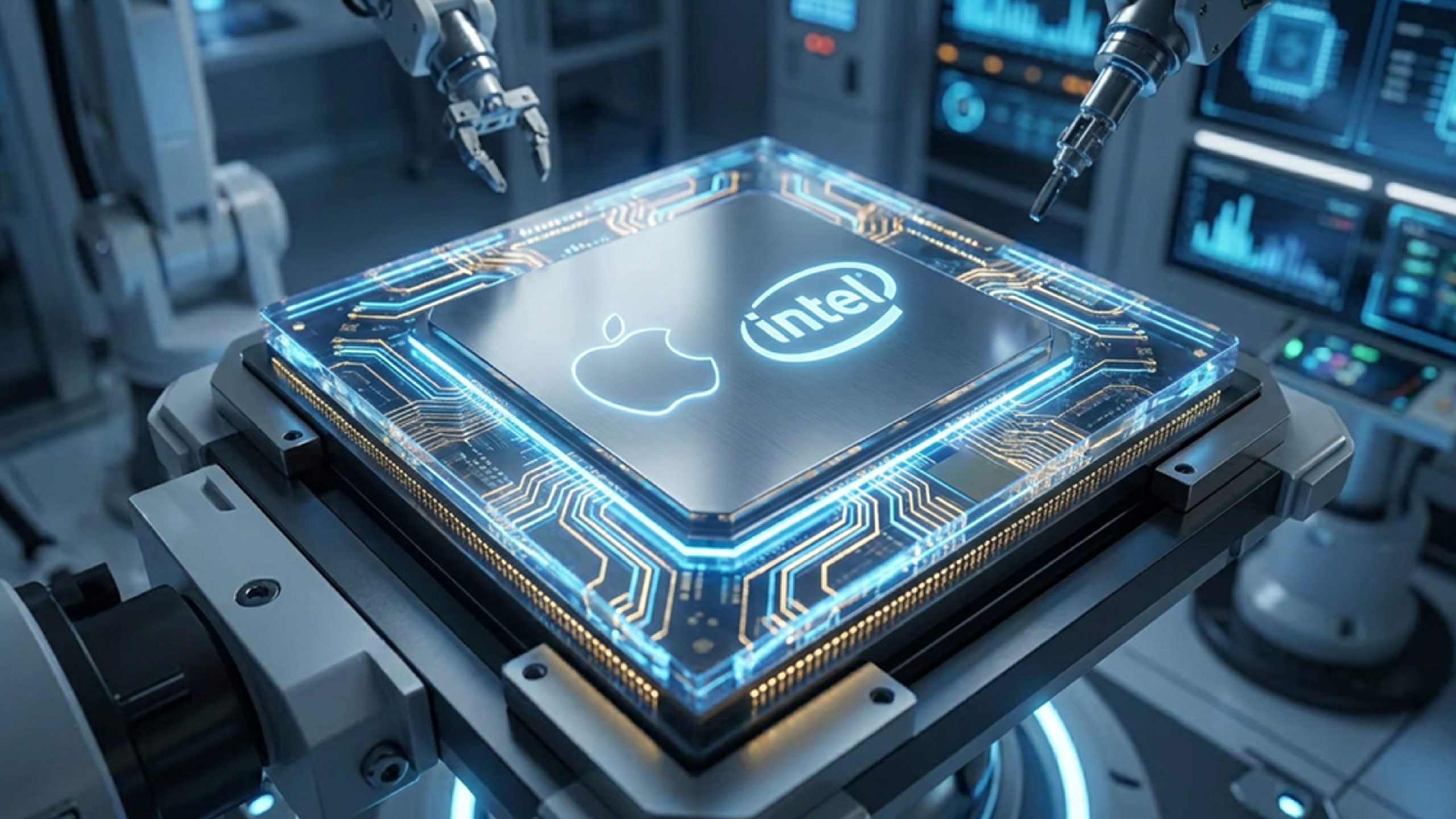 Apple e Intel firmaron un acuerdo para producir chips en Estados Unidos