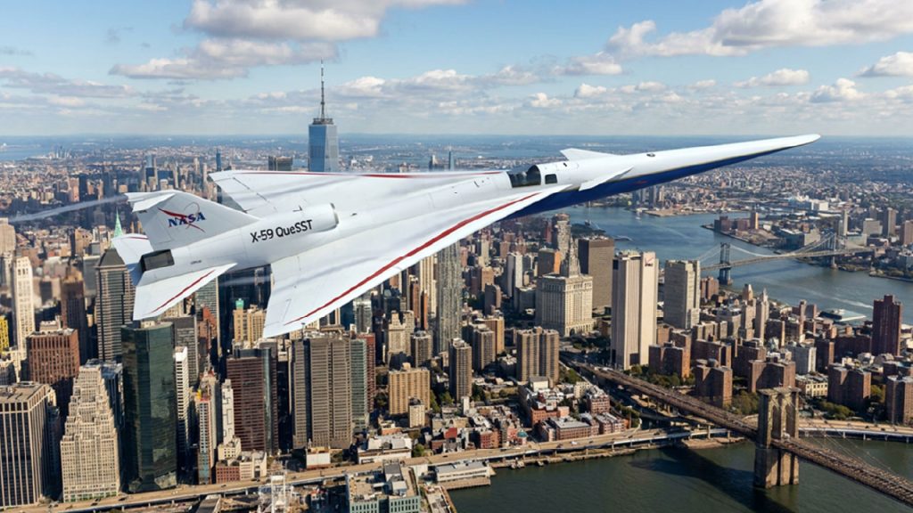 Jato supersônico da NASA avança em testes para reduzir impactos sonoros