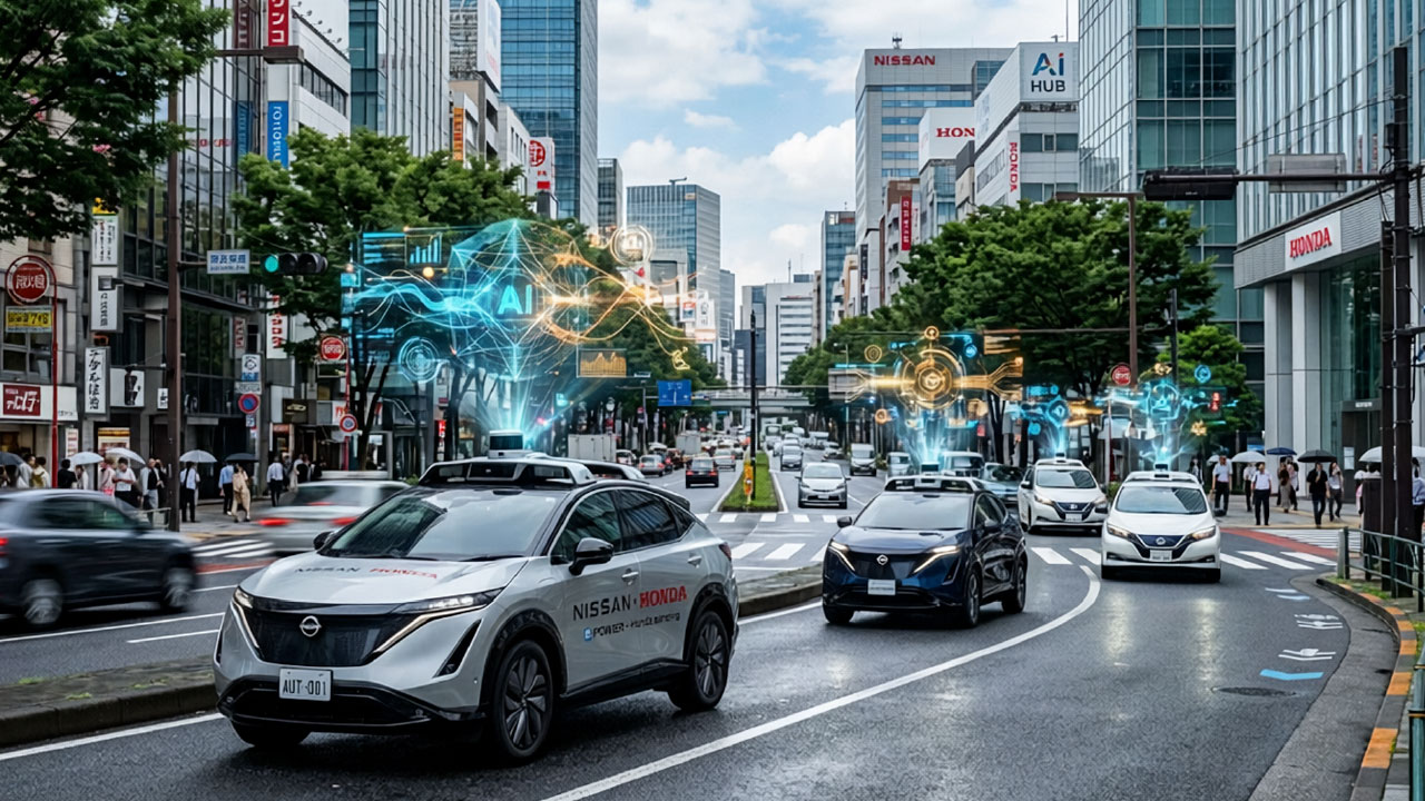Honda e Nissan unem forças para desenvolver carros mais inteligentes e competitivos