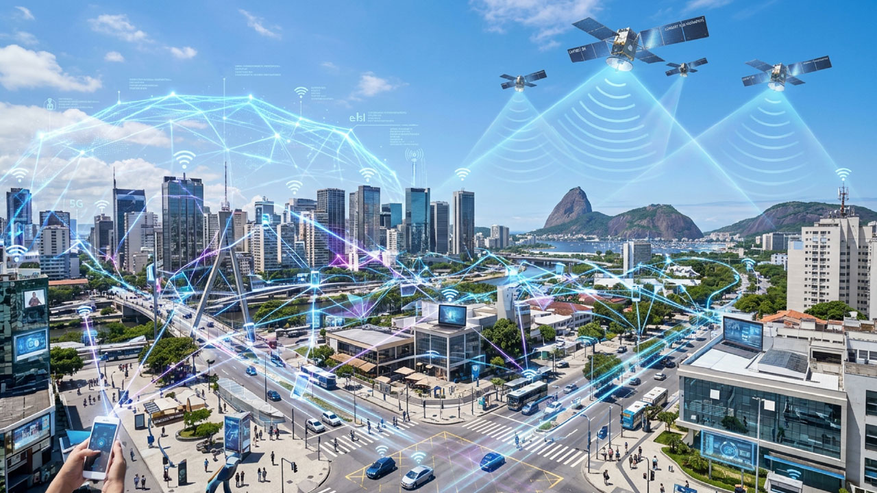 Brasil terá primeira implantação de IoT via satélite expandindo cobertura móvel em áreas remotas